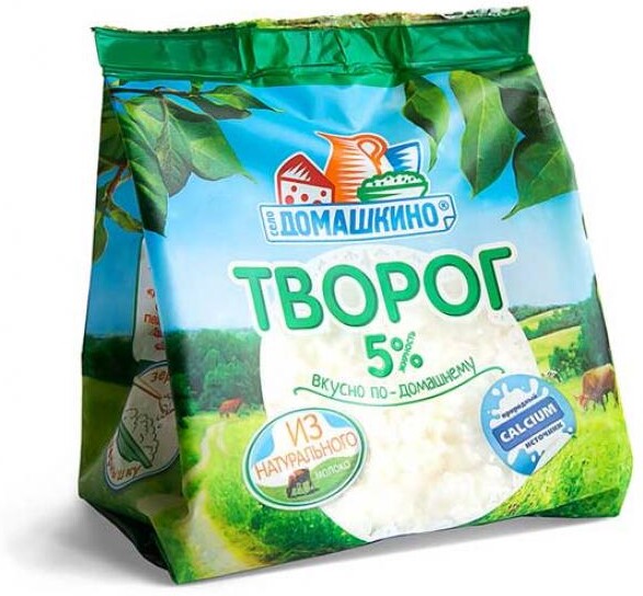 Творог Село Домашкино 5% 340г