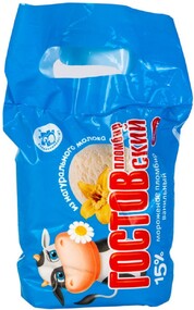 Мороженое Гостовский пломбир ванильный 500 г бзмж