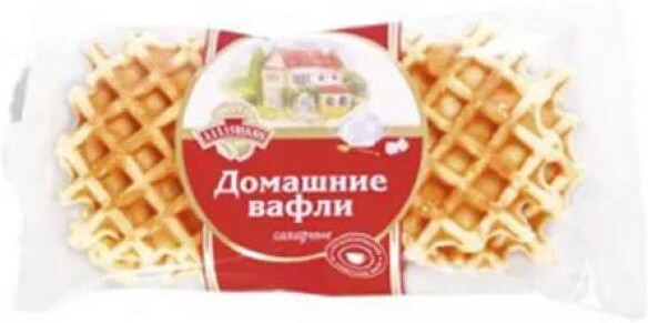 Вафли Аладушкин Домашние сахарные 100г