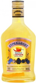 Настойка «Стрижамент» Медовая с перцем Россия, 0,25 л