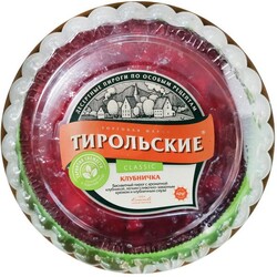 Пирог «Тирольские пироги» Клубничный, 500 г