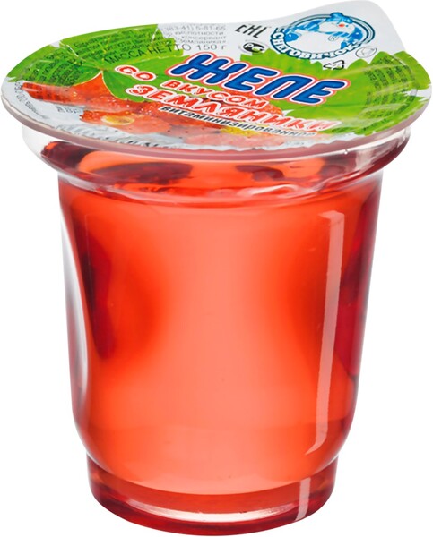 Желе СНЕГОВИЧОК со вкусом земляники витаминизированное, 150г