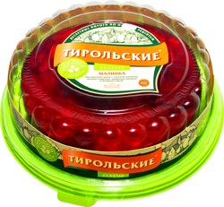 Пирог ТИРОЛЬСКИЕ ПИРОГИ Малинка, 500г Россия, 500 г