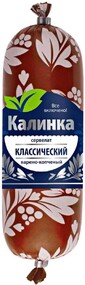 Колбаса копчено-вареная КАЛИНКА Сервелат Классический, 350г Россия, 350 г