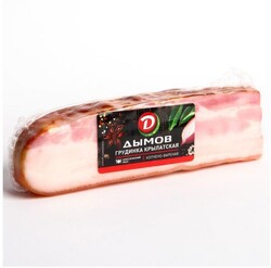 Грудинка копчено-вареная ДЫМОВ Крылатская, 290г