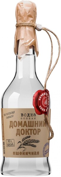 Водка «Домашний Доктор» Особая пшеничная Россия, 0,5 л