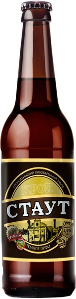 Пиво «Кроп-Пиво» Кроп-Стаут темное фильтрованное 4,9%, 500 мл