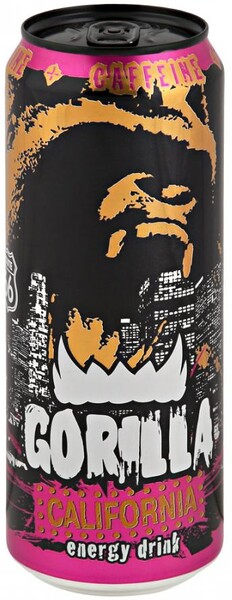 Напиток энергетический Gorilla California 450 мл