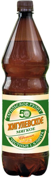 Пиво «Жигулевское» Тагильское светлое фильтрованное 3,3%, 1,5 л