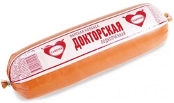 Колбаса вареная ТАВРИЯ Докторская подкопченная, весовая Россия 