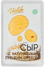 Сыр Violife с грецким орехом нарезка 50%, 150 г
