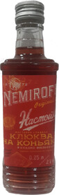 Настойка «Nemiroff Клюква на коньяке», 0.25 л