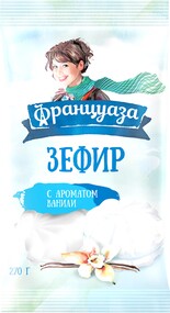 Зефир ТВЕРСКОЙ КОНДИТЕР Франсуаза Ванильная Россия, 270 г