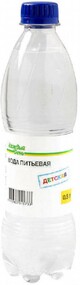 Вода негазированая «Каждый день» для детского питания, 500 мл