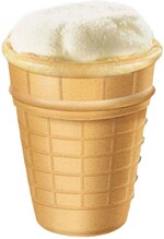 Мороженое Ирбитское сливочное ванильное в вафельном стаканчике 10% 80г