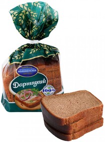 Хлеб Коломенское Дарницкий половинка в нарезке 0,35кг