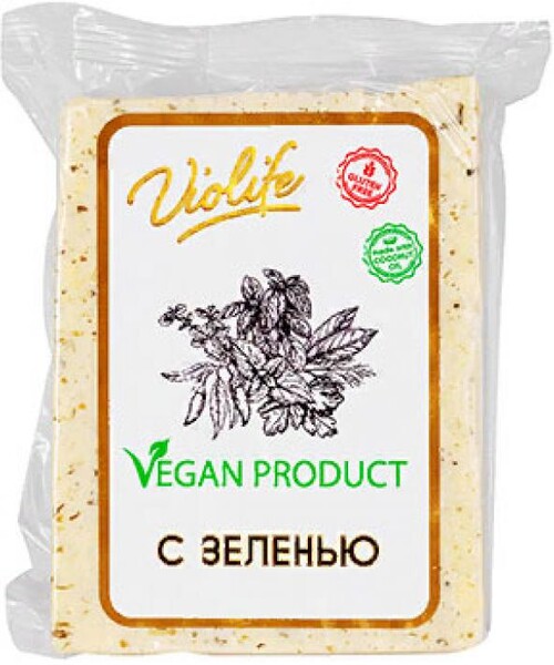 Продукт веганский Violife с зеленью, 180 г
