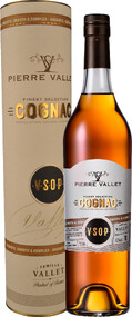 Коньяк французский «Pierre Vallet VSOP» в тубе, 0.7 л