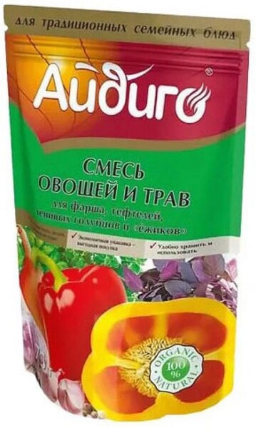 Приправа «Айдиго» смесь овощей и трав, 75 г