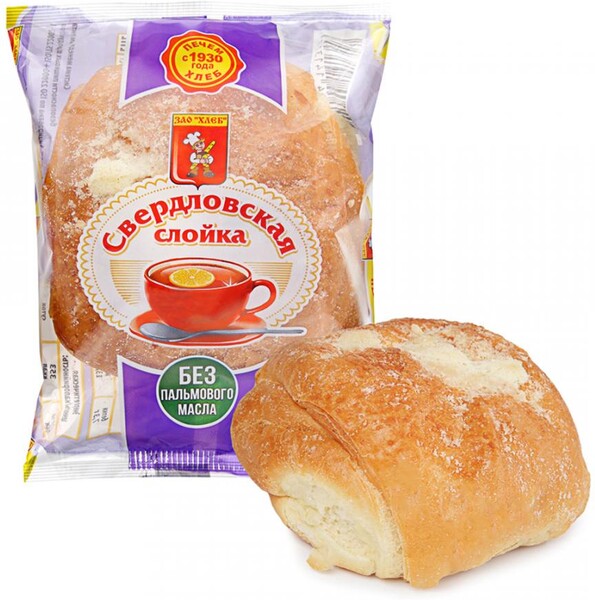 Слойка Свердловская ЗАО Хлеб 85 г