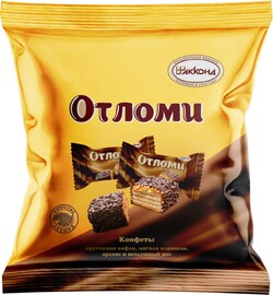 Акконд Конфеты Отломи вафельн/карам