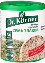 Хлебцы Dr. Korner хрустящие Семь злаков, 100г