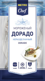 METRO Chef Дорадо неразделанный свежемороженый ~300-400