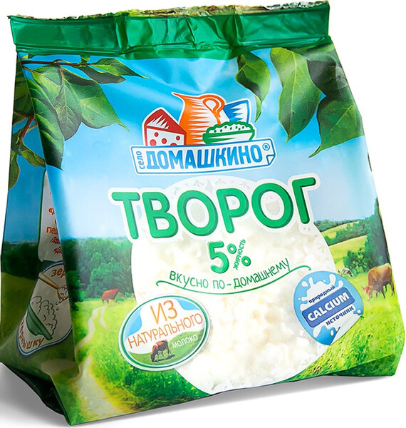 Творог «Село Домашкино» 5%, 180 г