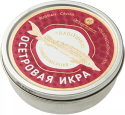 Икра черная осетровая без консервантов замороженная Деликатеска 250г