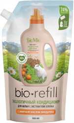 Кондиционер для белья BioMio Bio-Soft Refill С эфирным маслом мандарина Экологичный Концентрат 1 л