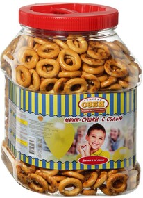 Мини-сушки Семейка ОЗБИ с солью 0,7кг