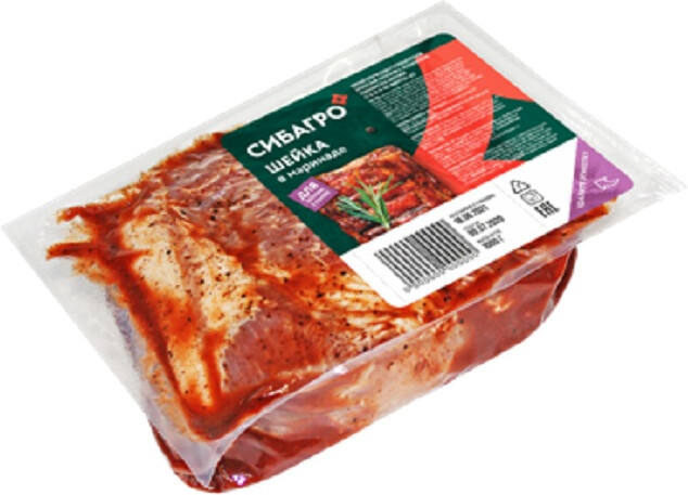 Шейка свиная в маринаде Сибагро охлажденная