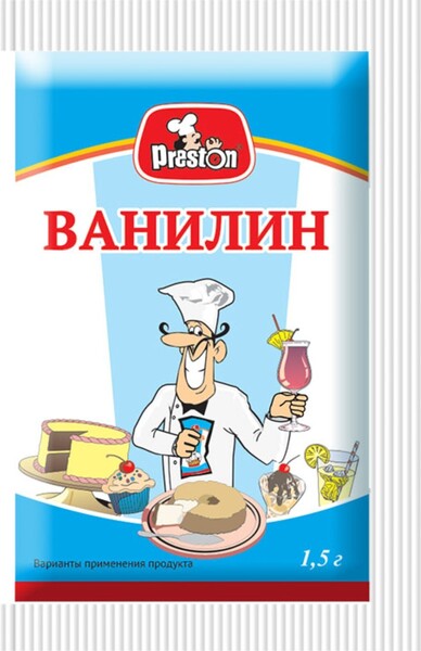 Ванилин Preston 1.5г