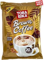 Напиток ToraBika Brown Coffee Кофейный 3 в 1 , 25 гр., сашет