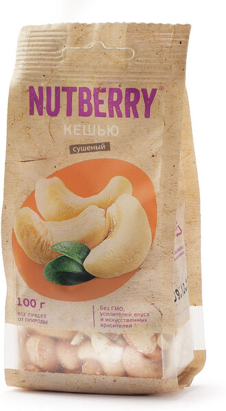 Кешью Nutberry сушеный, 100 г