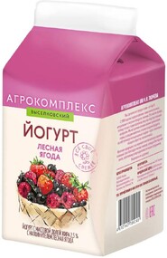 Йогурт питьевой «Агрокомплекс» лесная ягода 2,5%, 450 мл