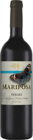 Вино красное сухое «Mariposa Syrah» 2021 г., 0.75 л