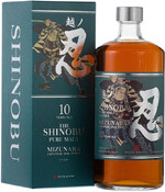 Виски Shinobu Pure Malt Mizunara Oak Finish 10 Years Old 0.7 л в коробке