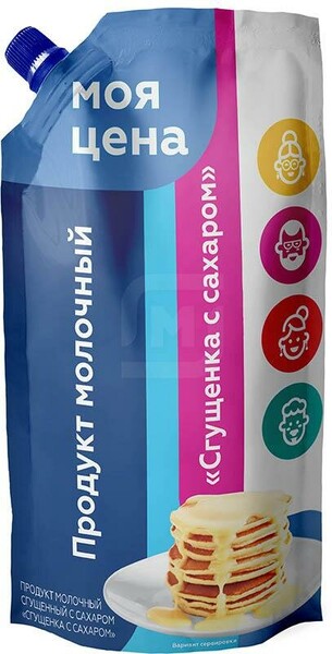 Сгущенка Моя Цена с сахаром 1% 650г