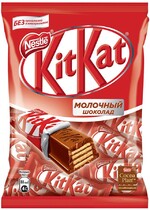 Шоколад Nestle KitKat Mini молочный с хрустящей вафлей 169г