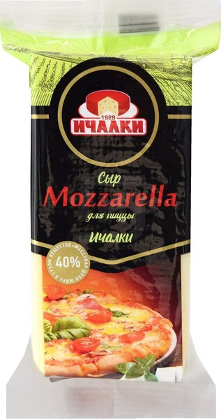 Ичалки Сыр Моцарелла для пиццы 40%