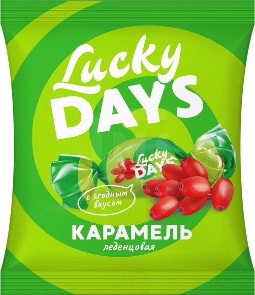 Lucky days Карамель с ягодным вкусом п/п