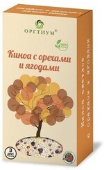 Киноа Оргтиум с ягодами и орехами, 0.18кг