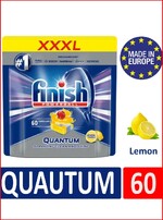 Таблетки для посудомоечной машины FINISH Quantum Lemon - 60 шт