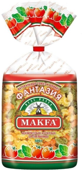 Макаронные изделия Макфа Петушинные гребешки Фантазия, 0.50кг