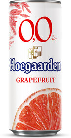 Напиток пивной Hoegaarden безалкогольный грейпфрут, 0.33л