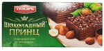 Торт Славянка Шоколадный принц с фундуком, 0.26кг