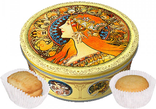 Печенье Monte Chisto Альфонс муха, 0.40кг