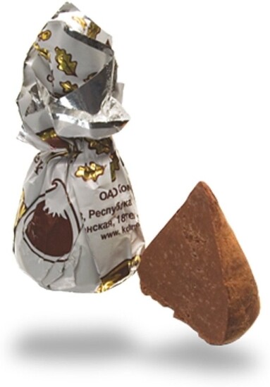 Конфеты неглазированные Коммунарка Трюфель капучино с фруктозой, 1кг