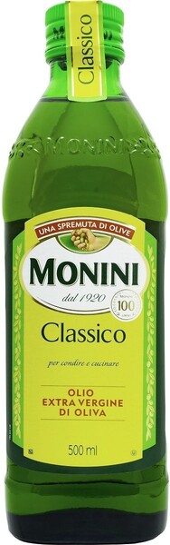 Масло оливковое Monini Extra Virgin нерафинированное 0.5 л